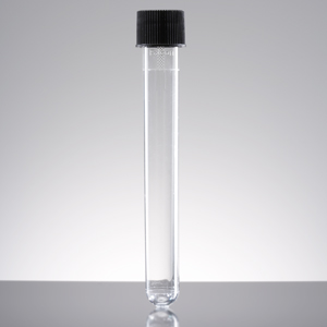 TUBE 16ML 16X125MM PS W/SC CAP 125/PAC 1000/CS