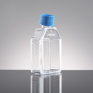 细胞培养瓶 TC表面处理 25CM2 70ML 透气盖 斜颈 20个/包 100个/箱