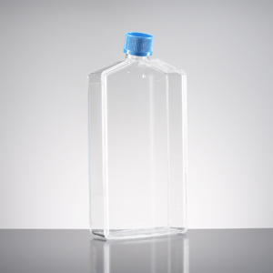 FLASK 225 CM2 CANTED NECK VENTED CAP