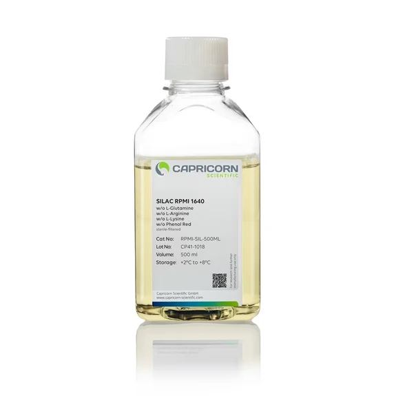 SILAC RPMI 1640 不含有L-精氨酸，不含有L-赖氨酸，不含有L-谷氨酰胺，不含有酚红 ；用于多种同位素氨基酸标记实验