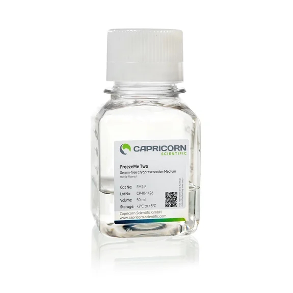 FreezeMe Two, Cryopreservation Medium, Serum-free无血清细胞冻存液，含10%二甲基亚砜